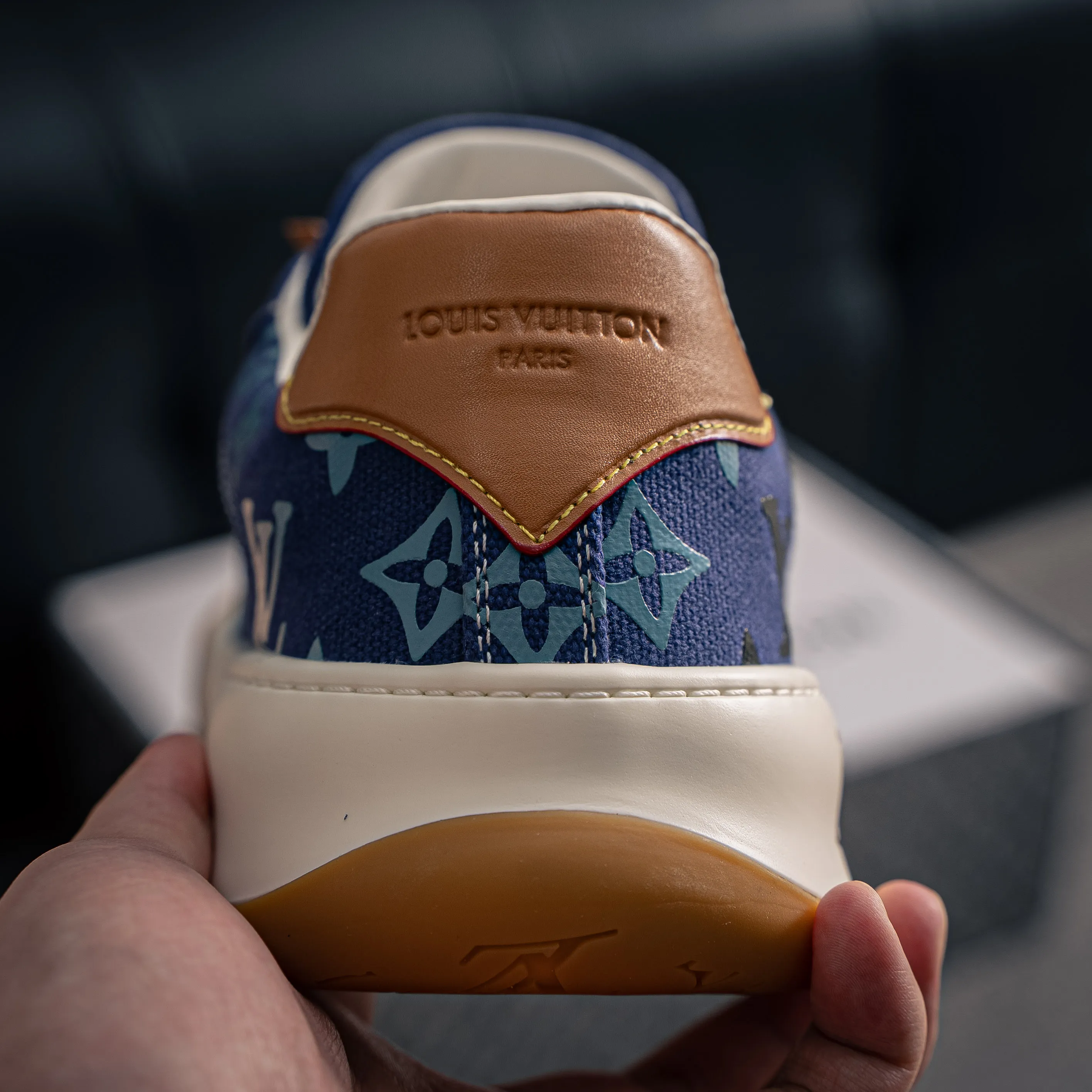 # LV LOUIS VUITTON Tilted Low Sneakers Series Low-Top Retro Versatile Skate Shoes 2026 Skate Shoes Shoes